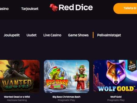Red Dice nettikasino virallisesti avattu